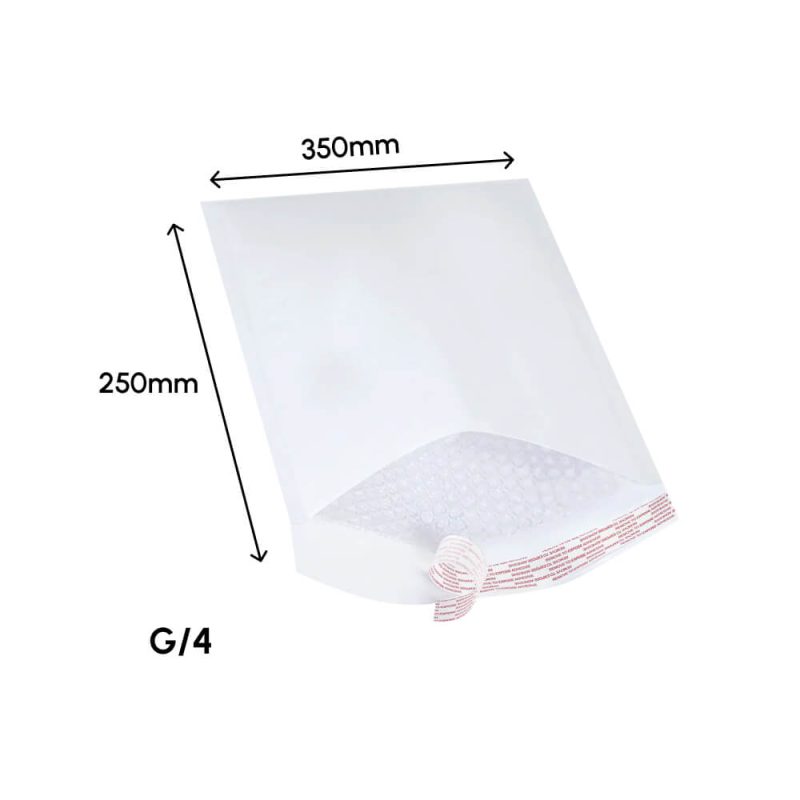 White Bubble Padded Envelope G_4 (250 x 350mm)